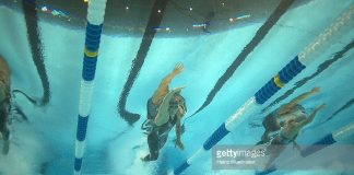 Sports photographer Al Bello has shot 11 Olympics Games, but this summer is his first capturing live-action pictures with the help of underwater robots