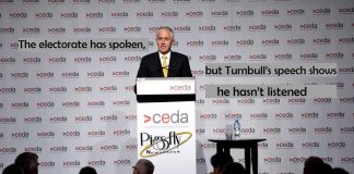 The electorate has spoken, but Turnbull’s speech shows he hasn’t listened