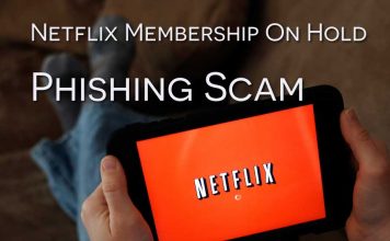 Netflix phishing scam
