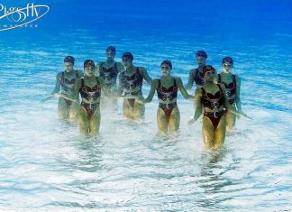 Synchronised and upside down