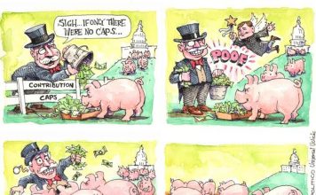 snapshot of political donations in Australia for 2015-16