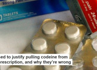 Three claims used to justify pulling codeine from sale without a prescription, and why they’re wrong