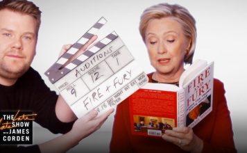 See Cardi B, Hillary Clinton Mock Donald Trump in ‘Corden’ Skit at Grammys 2018