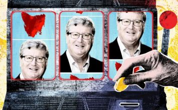 No risk: The family who own Tasmania’s gambling industry