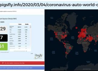 Coronavirus Auto world Count