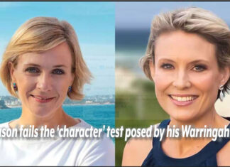 Scott Morrison fails the ‘character’ test posed by his Warringah candidate