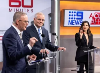 Pity Australia’s voters: awful leaders’ debate cursed by absurd format and incoherent hectoring