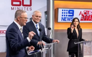 Pity Australia’s voters: awful leaders’ debate cursed by absurd format and incoherent hectoring