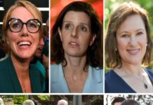 Women — teal, red or green — are this election’s central stor