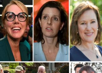 Women — teal, red or green — are this election’s central stor