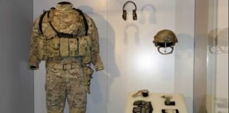 Ben Roberts-Smith Australian War Memorial display