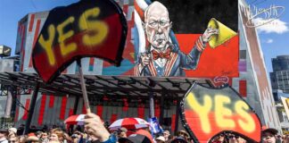 The astonishing lies of the no campaign burn like lurid rockets in our sky. We must not go saying no