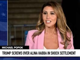 Has Trump abandoned Alina Hubba to face the music alone