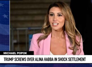 Has Trump abandoned Alina Hubba to face the music alone