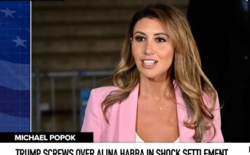 Has Trump abandoned Alina Hubba to face the music alone