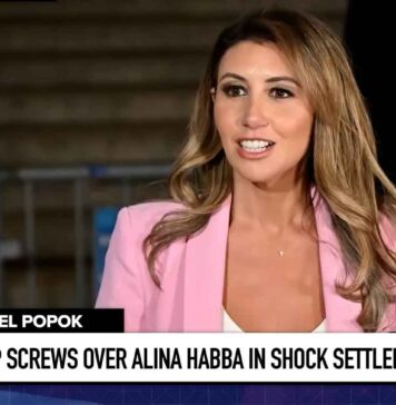 Has Trump abandoned Alina Hubba to face the music alone