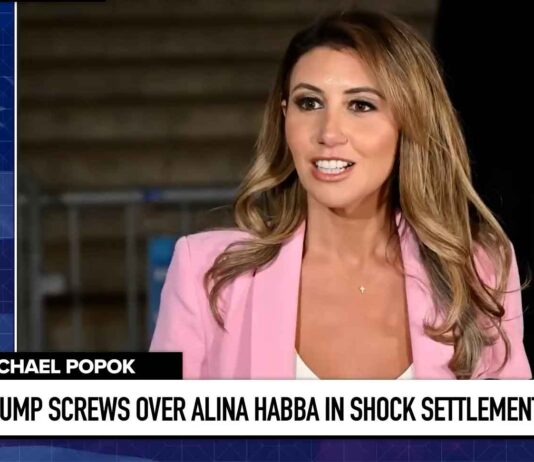 Has Trump abandoned Alina Hubba to face the music alone