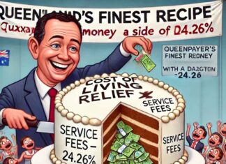 When Cringe Meets Cash: The Queensland Government’s Big, Smiley Bailout 🤡💸