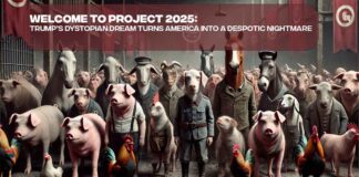 Welcome to Project 2025: Trump’s Dystopian Dream Turns America into a Despotic Nightmare