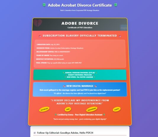 A Case Study in Corporate Arrogance Masquerading as Progress